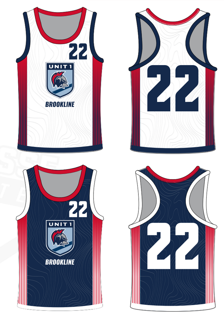 Unit 1 Brookline Reversible Game Jersey (Girls/Womens)