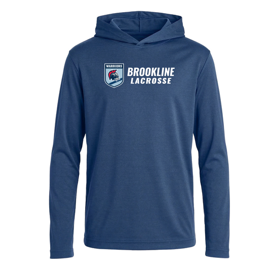 Brookline Lacrosse Warrior Performance Hooded T (Youth)