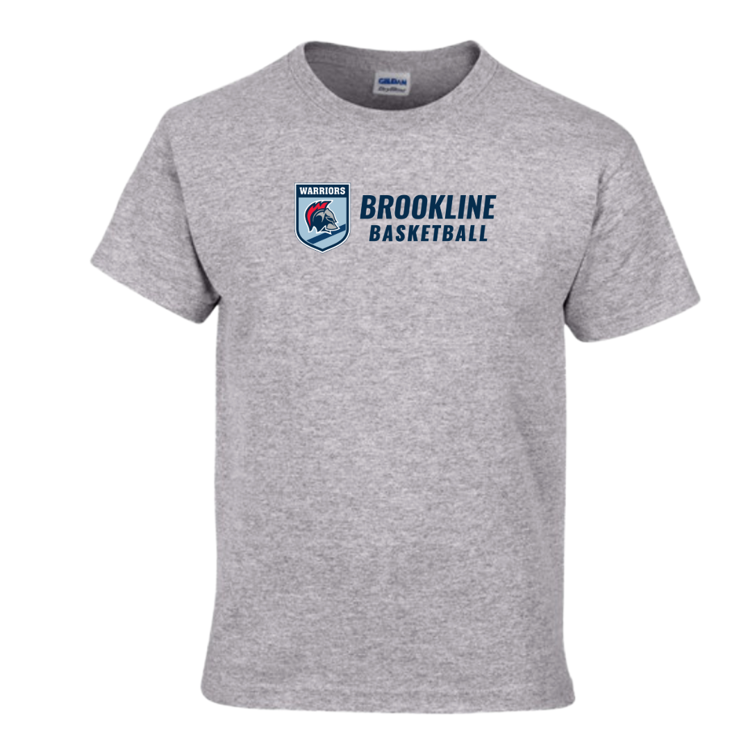 Brookline Basketball Warrior T-Shirt (Youth)