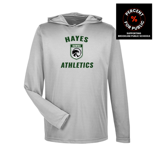 Hayes Athletics Arc Hooded Performance T-Shirt