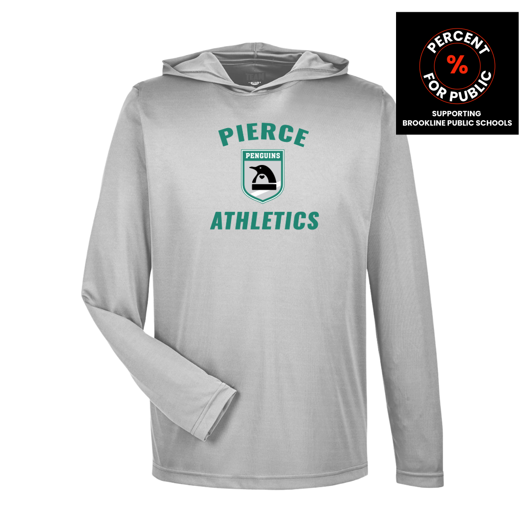 Pierce Athletics Arc Hooded Performance T-Shirt