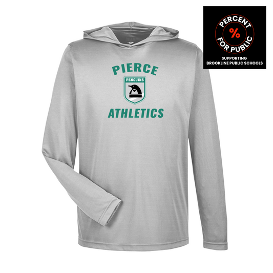Pierce Athletics Arc Hooded Performance T-Shirt