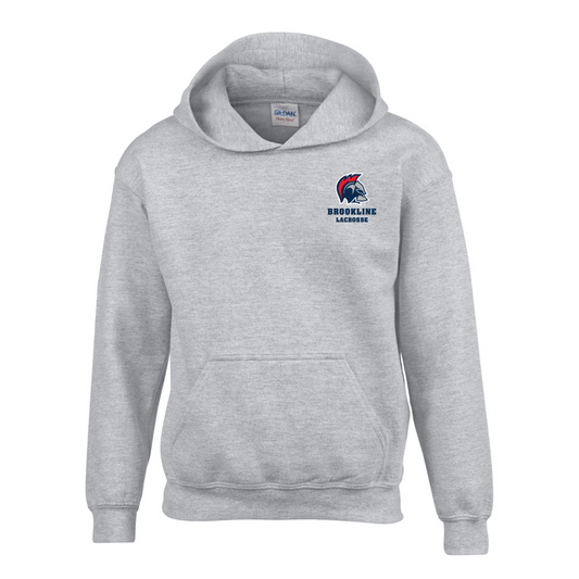 Brookline Lacrosse Shield Hoodie (Adult)