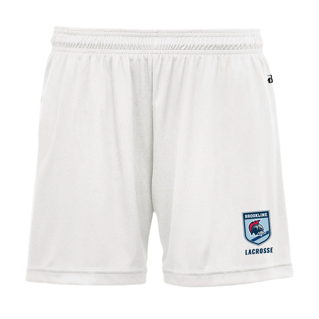 Unit 1 Athletics x Brookline Lacrosse Girls 4" Shield Performance Shorts