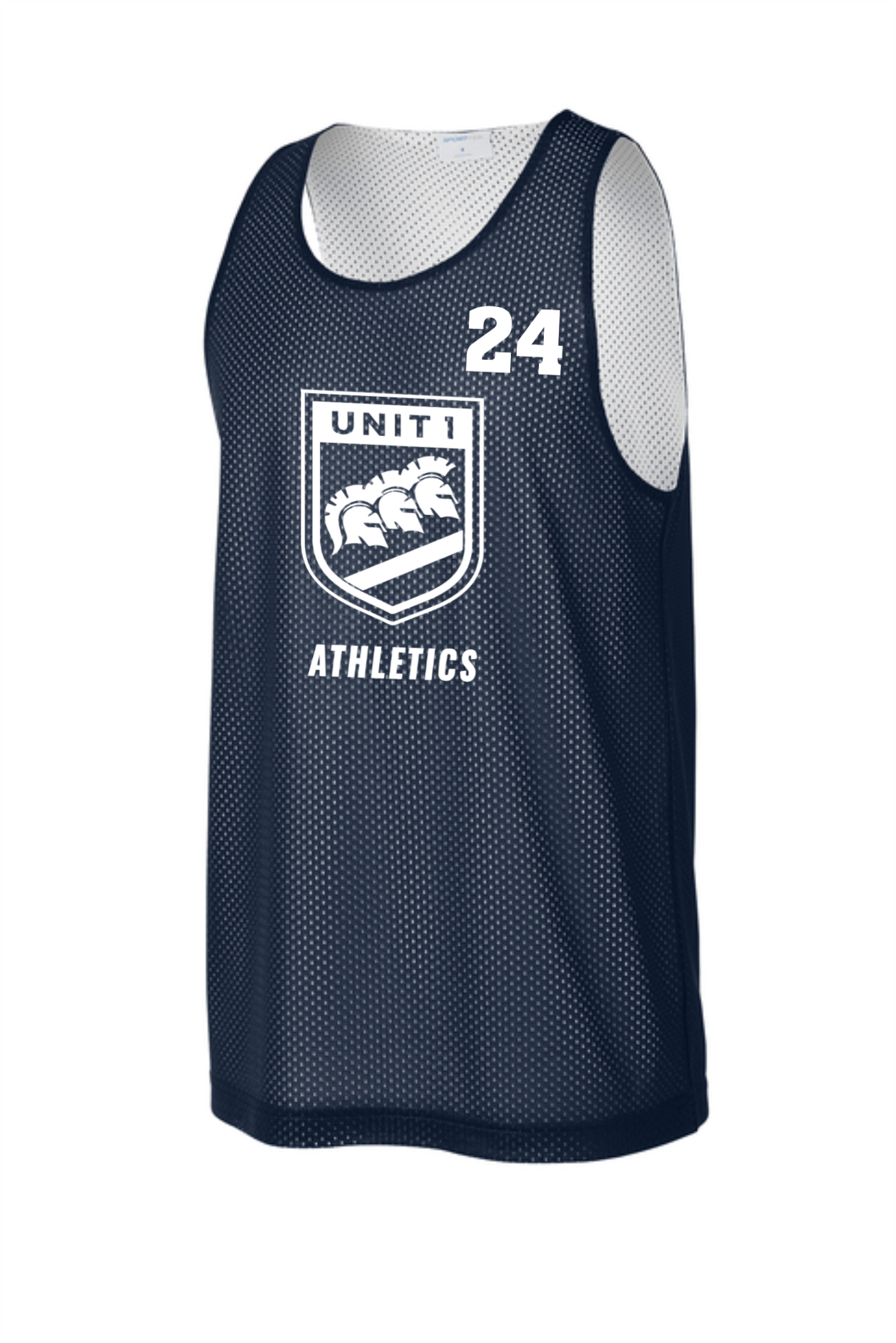 Unit 1 Athletics Reversible Basketball Pinnie