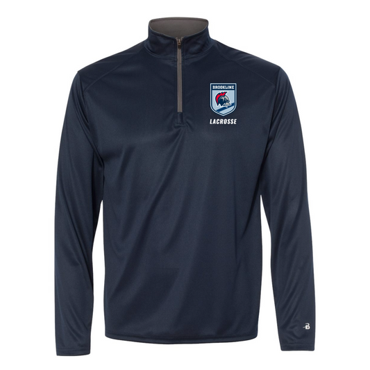 Unit 1 Athletics x Brookline Lacrosse 1/4 Zip Shield Pullover (Adult)