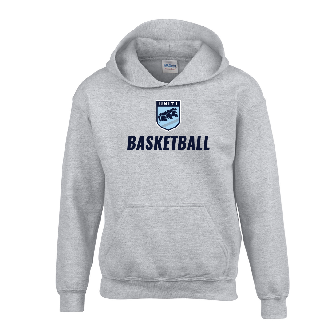 Unit 1 Basketball Shield Hoodie (Youth)