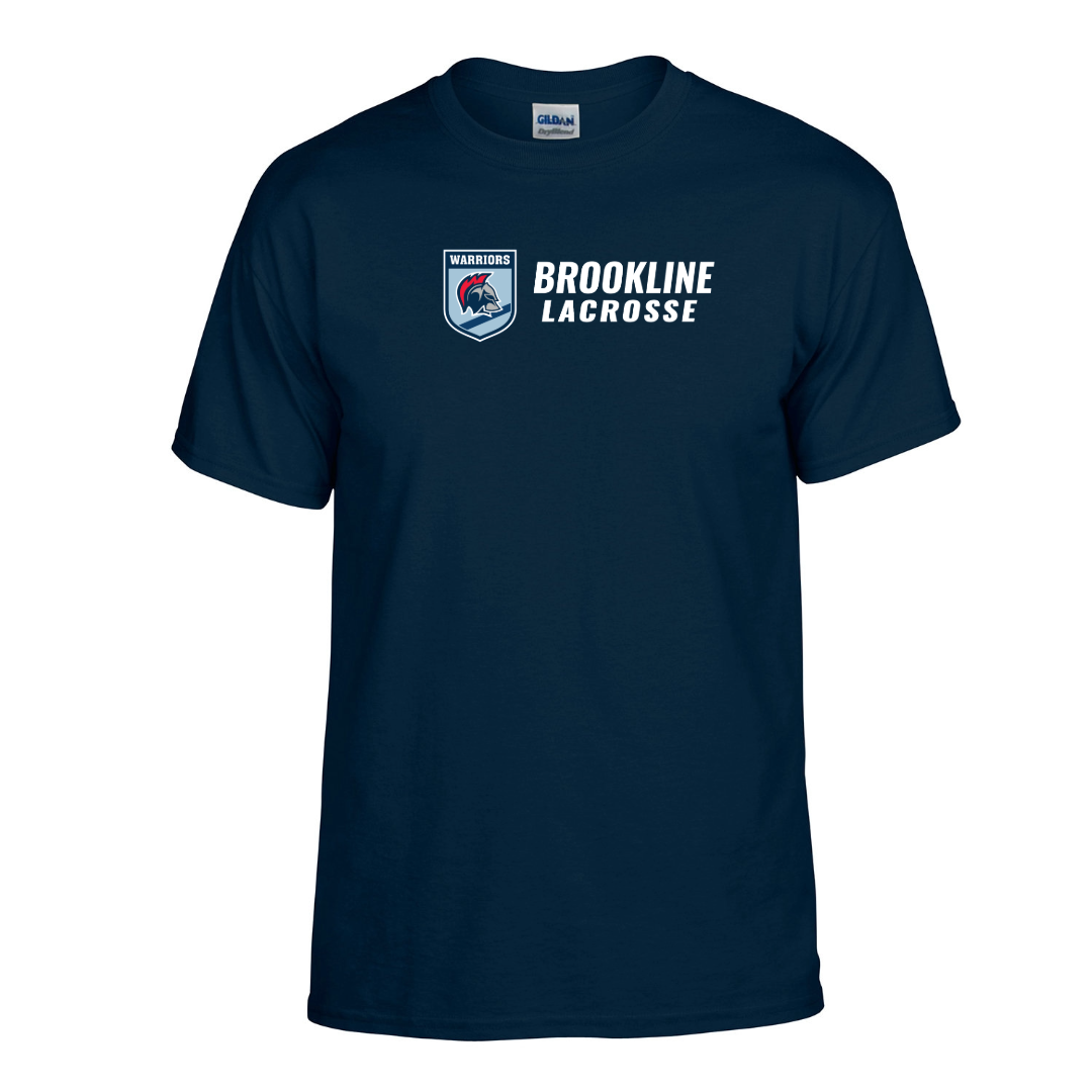 Brookline Lacrosse Warrior T-Shirt (Adult)