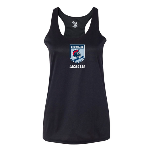 Unit 1 Athletics X Brookline Lacrosse Racerback Finisher Tank Top (Adult)