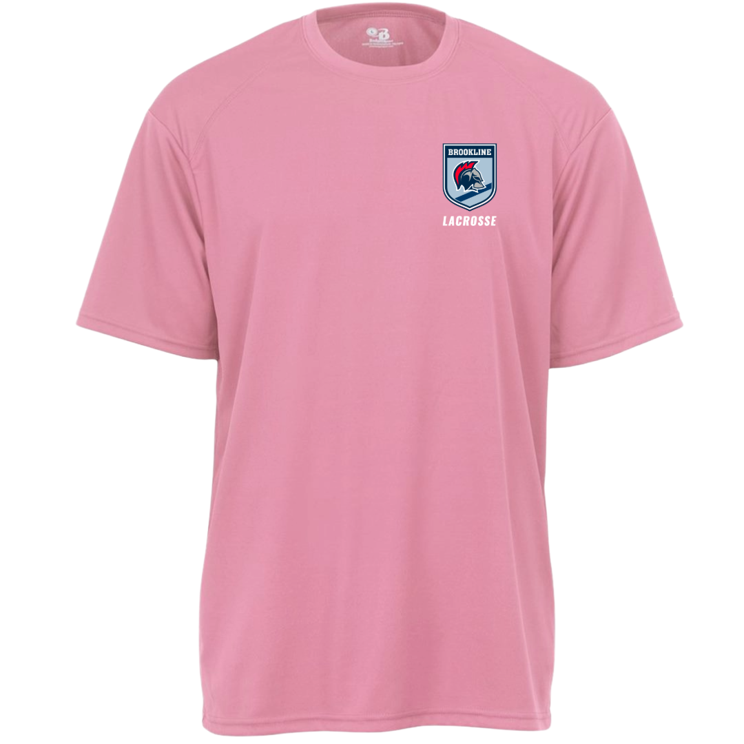 Unit 1 Athletics X Brookline Lacrosse Shield Short Sleeve Performance T-Shirt (Adult)