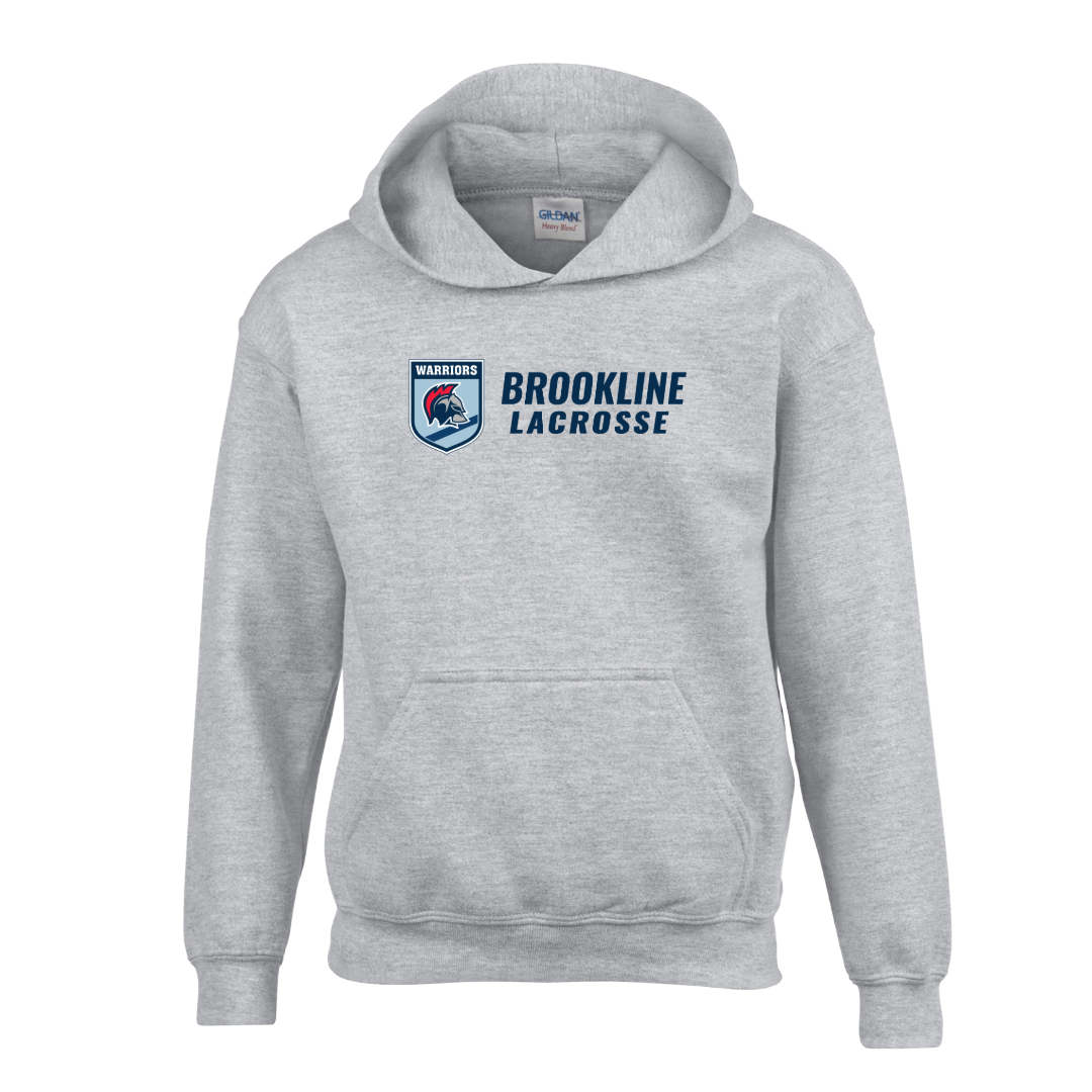 Brookline Lacrosse Warrior Hoodie (Youth)