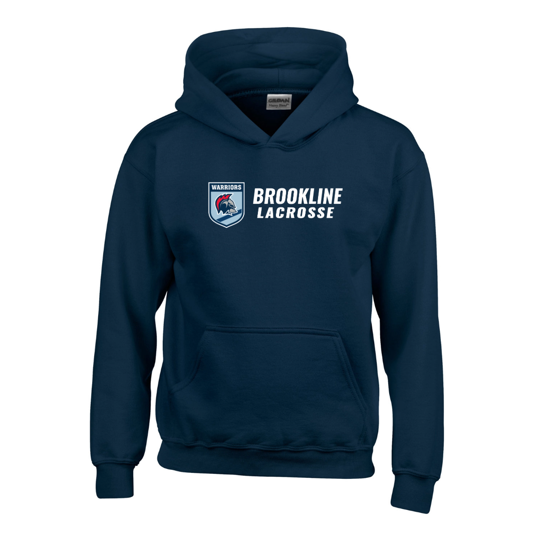 Brookline Lacrosse Warrior Hoodie (Youth)