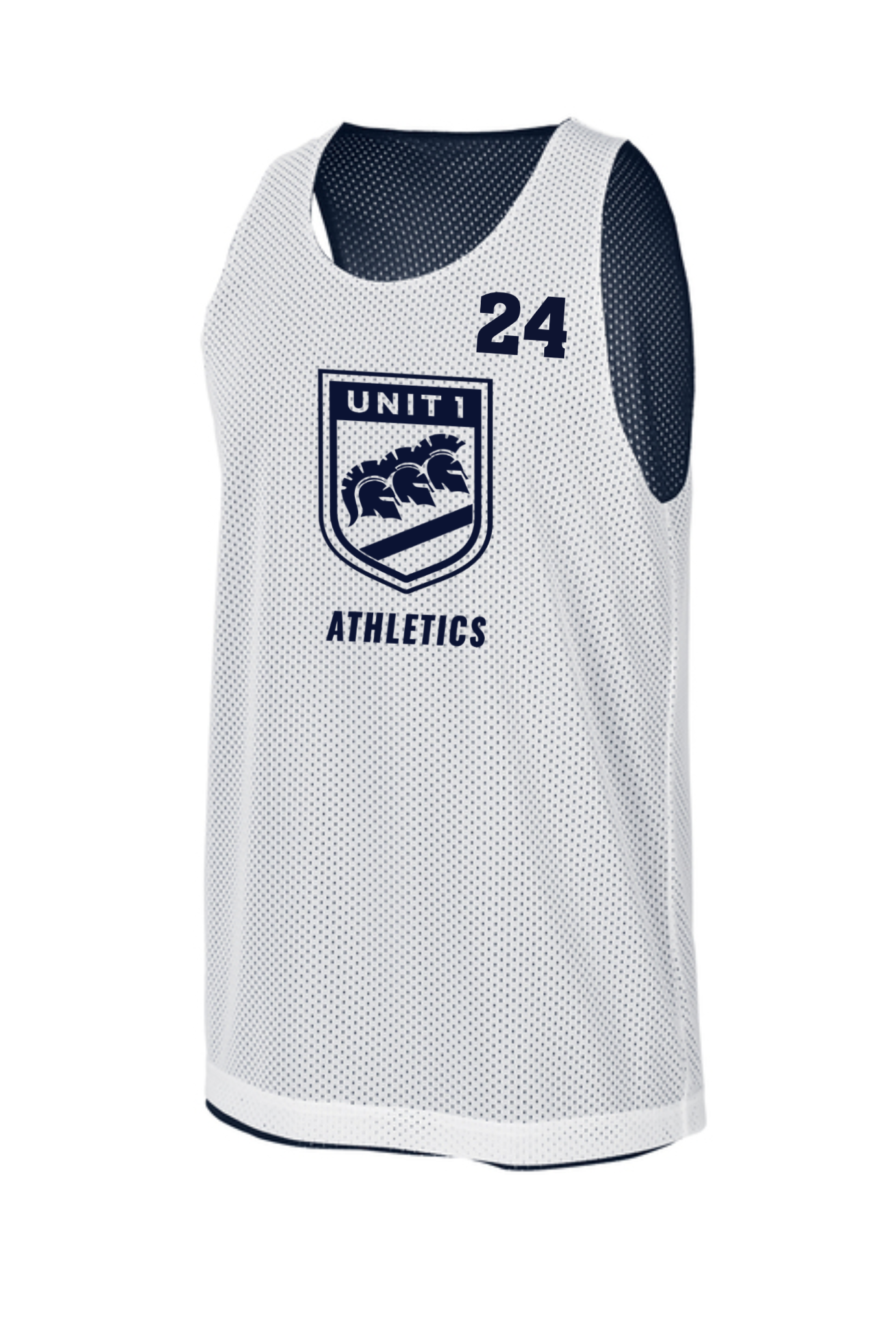 Unit 1 Athletics Reversible Basketball Pinnie