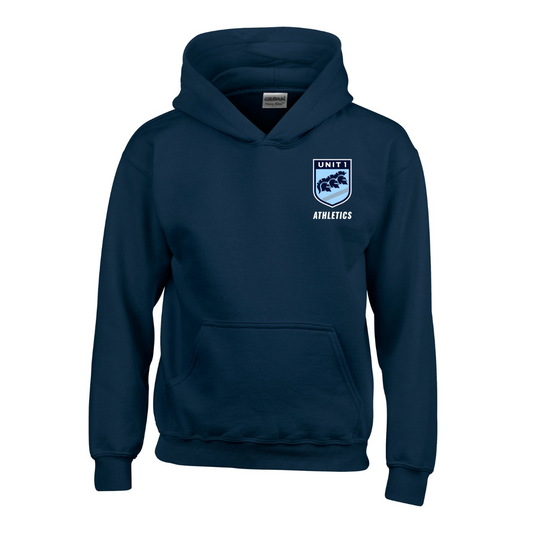 Unit 1 Athletics Shield Hoodie (Adult)