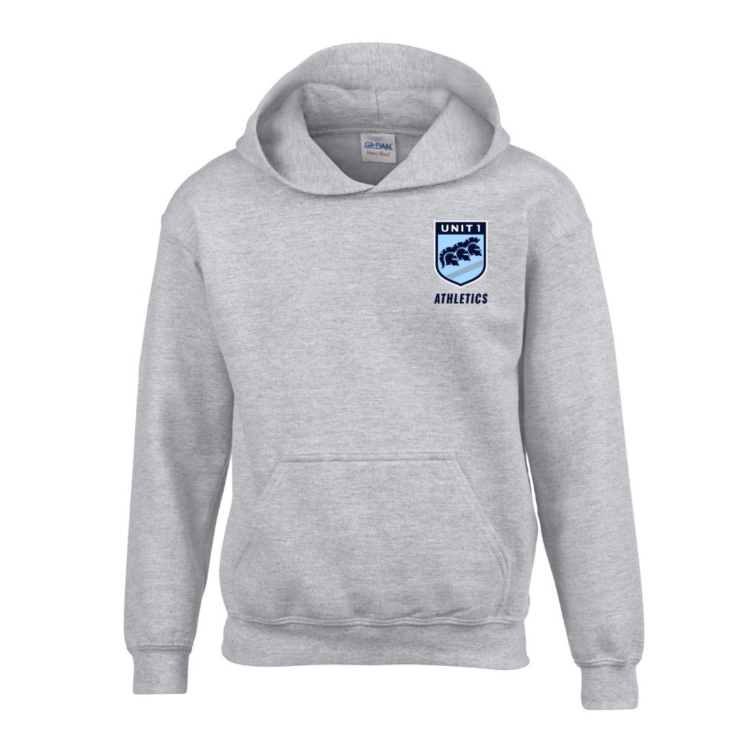 Unit 1 Athletics Shield Hoodie (Adult)