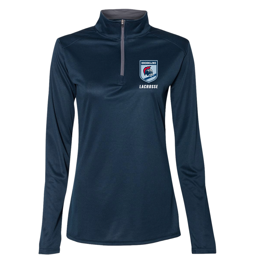 Unit 1 Athletics x Brookline Lacrosse 1/4 Zip Shield Pullover (Womens)