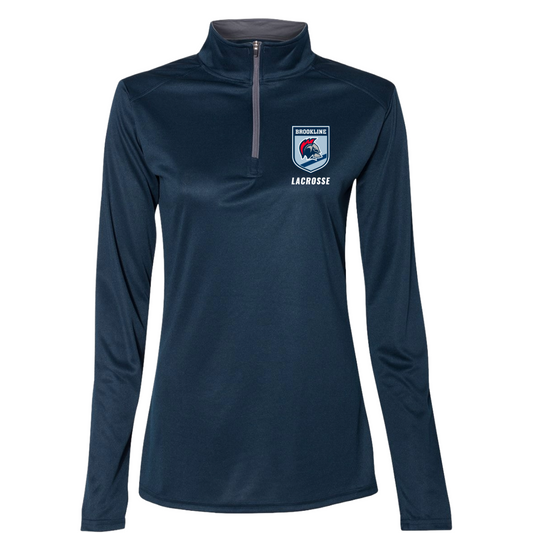 Unit 1 Athletics x Brookline Lacrosse 1/4 Zip Shield Pullover (Womens)