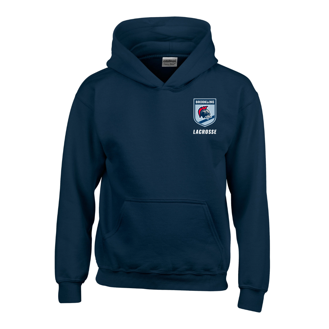 Unit 1 Athletics X Brookline Lacrosse Shield Hoodie (Youth)
