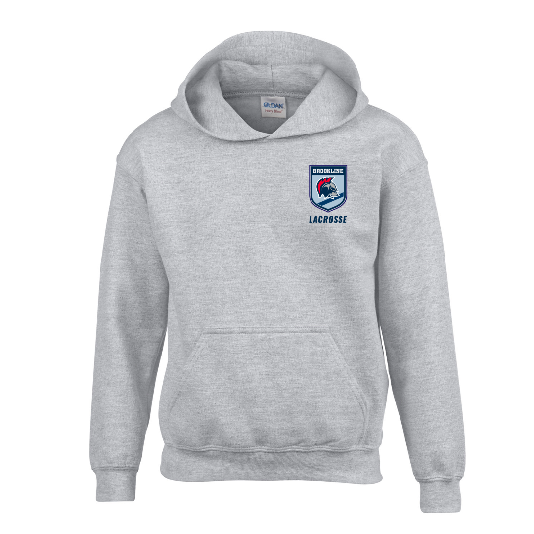 Unit 1 Athletics X Brookline Lacrosse Shield Hoodie (Youth)