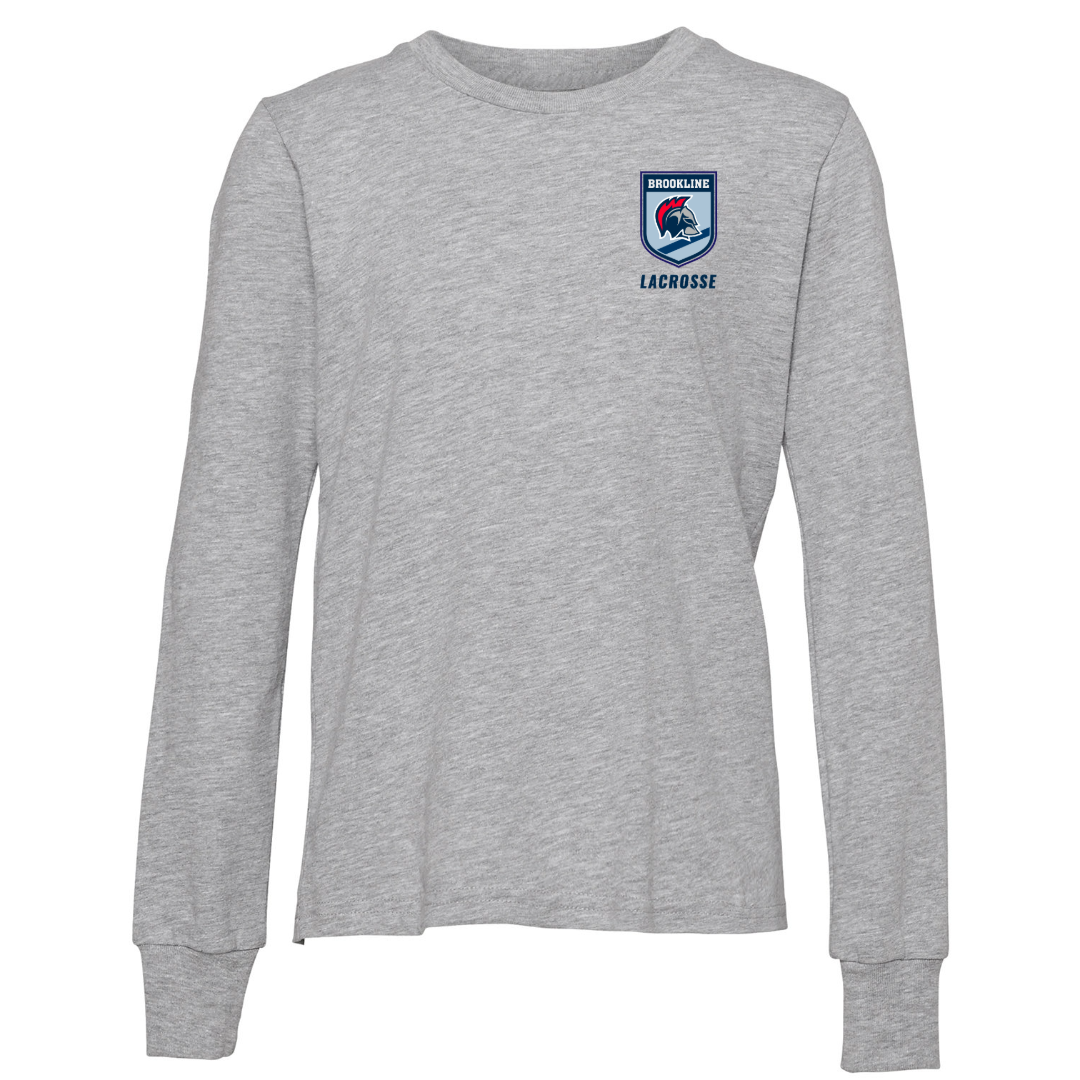 Unit 1 Athletics x Brookline Lacrosse Long Sleeve Shield T-Shirt (Youth)