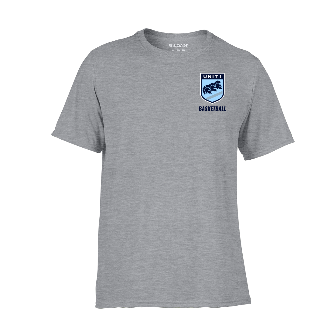 Unit 1 Basketball Performance Shield T-Shirt (Youth)