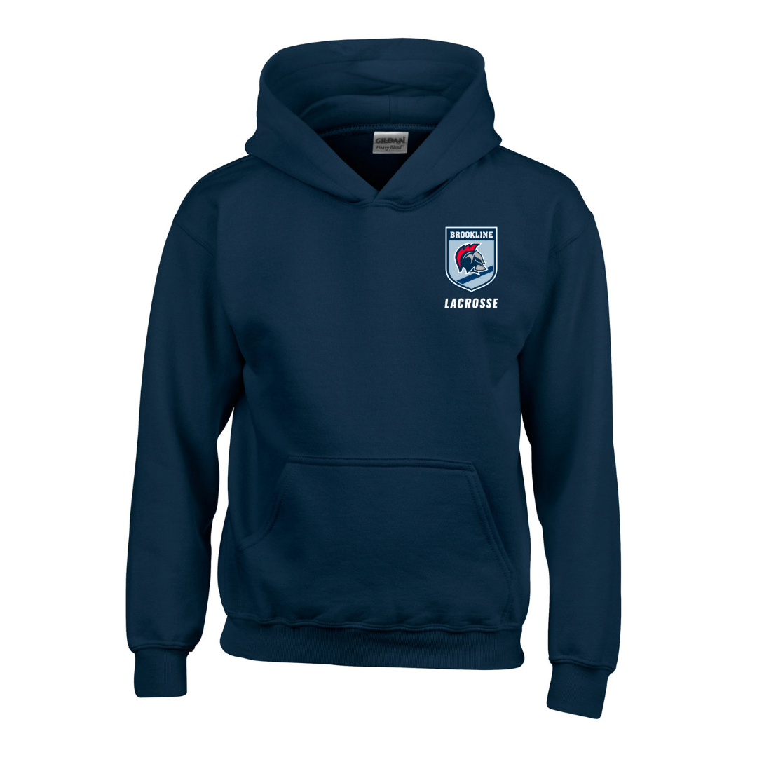 Unit 1 Athletics X Brookline Lacrosse Shield Hoodie (Adult)